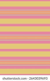 Motif pattern fabric vector, many textile lines vertical. Sire background stripe seamless texture in red and amber colors palette.