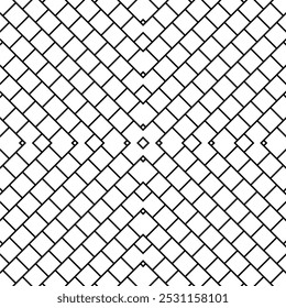 Motif Pattern Inspired by Rhombus Shape, can use for Decoration, Background, Wallpaper, Carpet, Tile, Fabric, Fashion, Bed Cover, etc. Vector Illustration