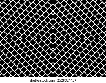 Motif Pattern Inspired by Square Shape, can use for Decoration, Background, Wallpaper, Carpet, Tile, Fabric, Fashion, Bed Cover, etc. Vector Illustration