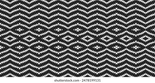 Motif tribal black white chevron , Ethnicity botanical fashion colorful drawing beautiful textile ornamental ogee endless ornament seamless trendy endless pattern illustration stripe vector print 