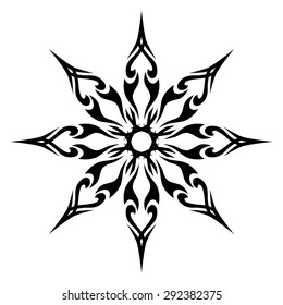 motif  vector  print logo pattern – scroll decor  embroidery designs pattern  on white background - circle pattern decorations elements