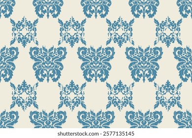 Motifs African boho paisley butterfly Ikat seamless pattern embroidery border. Ethnic ikat floral Ethnic Indian Pattern Ikat pattern Ethnic Pattern.Border floral Aztec embroidery border seamless.
