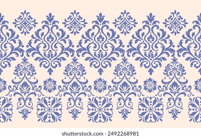 Motifs African boho paisley Floral Ikat pattern embroidery border. Ethnic ikat floral Ethnic Indian Pattern Ikat pattern Ethnic Pattern.Border indian floral Aztec embroidery border seamless patterns.