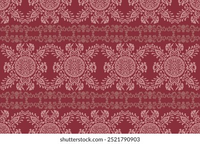 Motifs African boho paisley Floral Ikat pattern embroidery border. Ethnic ikat floral Ethnic Indian Pattern Ikat pattern Ethnic Pattern.Border indian floral Aztec embroidery border seamless patterns.