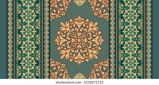 Motifs African boho paisley Floral Ikat pattern embroidery border. Ethnic ikat floral Ethnic Indian Pattern Ikat pattern Ethnic Pattern.Border indian floral Aztec embroidery border seamless patterns.