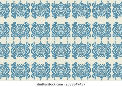 Motifs African boho paisley Floral Ikat seamless pattern embroidery border. Ethnic ikat floral Ethnic Indian Pattern Ikat pattern Ethnic Pattern.Border floral Aztec embroidery border seamless patterns
