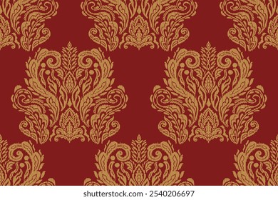 Motifs African boho paisley Floral Ikat seamless pattern embroidery border. Ethnic ikat floral Ethnic Indian Pattern Ikat pattern Ethnic Pattern.Border floral Aztec embroidery border seamless patterns