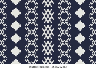 Motifs African boho paisley Floral Ikat pattern embroidery border. Ethnic ikat floral Ethnic Indian Pattern Ikat pattern Ethnic Pattern.Border Indian floral Aztec embroidery border seamless patterns.