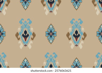 Motifs African boho paisley Floral Ikat pattern embroidery border. Ethnic ikat floral Ethnic Indian Pattern Ikat pattern Ethnic Pattern.Border indian floral Aztec embroidery border seamless patterns.