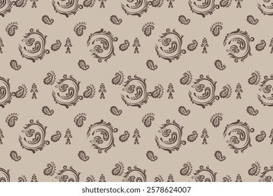 Motifs African boho paisley Floral Ikat pattern embroidery border. Ethnic ikat floral Ethnic Indian Pattern Ikat pattern Ethnic Pattern.Border indian floral Aztec embroidery border seamless patterns.