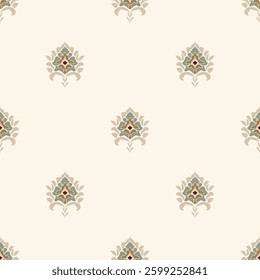Motifs African boho paisley Floral Ikat pattern embroidery border. Ethnic ikat floral Ethnic Indian Pattern Ikat pattern Ethnic Pattern.Border indian floral Aztec embroidery border seamless patterns.