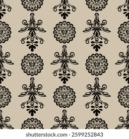 Motifs African boho paisley Floral Ikat pattern embroidery border. Ethnic ikat floral Ethnic Indian Pattern Ikat pattern Ethnic Pattern.Border indian floral Aztec embroidery border seamless patterns.