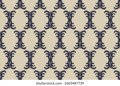 Motifs African boho paisley Floral Ikat seamless pattern embroidery border. Ethnic ikat floral Ethnic Indian Pattern Ikat pattern Ethnic Pattern.Border floral Aztec embroidery border seamless patterns