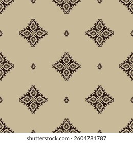 Motifs African boho paisley Floral Ikat pattern embroidery border. Ethnic ikat floral Ethnic Indian Pattern Ikat pattern Ethnic Pattern.Border indian floral Aztec embroidery border seamless patterns.