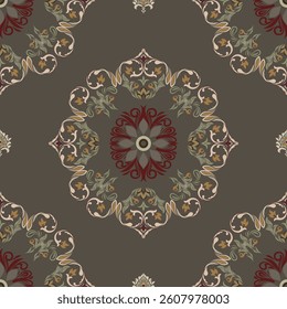 Motifs African boho paisley Floral Ikat pattern embroidery border. Ethnic ikat floral Ethnic Indian Pattern Ikat pattern Ethnic Pattern.Border indian floral Aztec embroidery border seamless patterns.