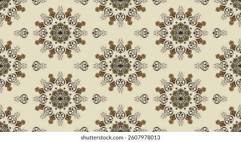 Motifs African boho paisley Floral Ikat pattern embroidery border. Ethnic ikat floral Ethnic Indian Pattern Ikat pattern Ethnic Pattern.Border indian floral Aztec embroidery border seamless patterns.