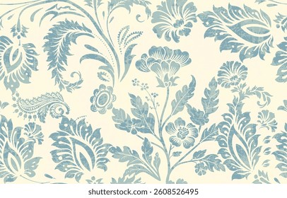 Motifs African boho paisley Floral Ikat pattern embroidery border. Ethnic ikat floral Ethnic Indian Pattern ikat pattern Ethnic Pattern. Border indian floral Aztec embroidery border seamless patterns