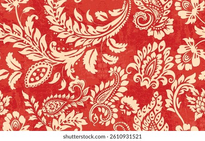 Motifs African boho paisley Floral Ikat pattern embroidery border. Ethnic ikat floral Ethnic Indian Pattern ikat pattern Ethnic Pattern. Border indian floral Aztec embroidery border seamless patterns
