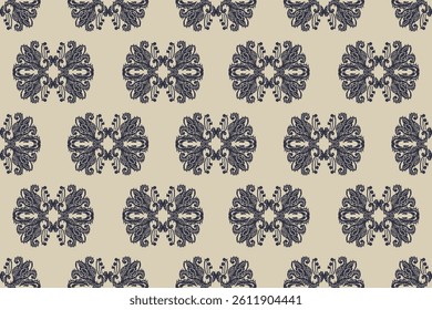 Motifs African boho paisley Floral embroidery Ikat pattern border. Ethnic ikat floral Ethnic Indian Pattern Ikat pattern Ethnic Pattern.Border indian floral Aztec embroidery border seamless patterns.
