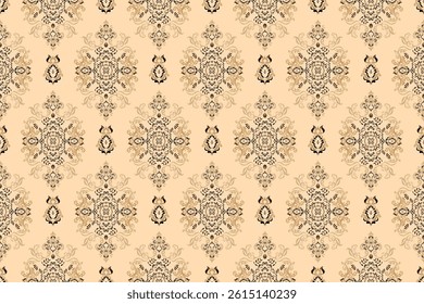 Motifs African boho paisley Floral Ikat pattern embroidery border. Ethnic ikat floral Ethnic Indian Pattern Ikat pattern Ethnic Pattern.Border indian floral Aztec embroidery border seamless patterns.