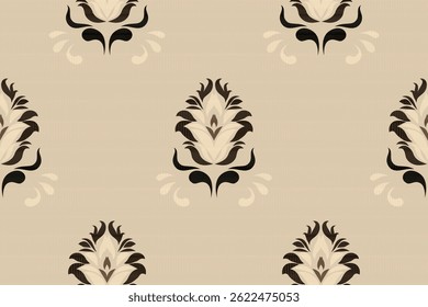Motifs African boho paisley Floral Ikat pattern embroidery border. Ethnic ikat floral Ethnic Indian Pattern Ikat pattern Ethnic Pattern.Border indian floral Aztec embroidery border seamless patterns.