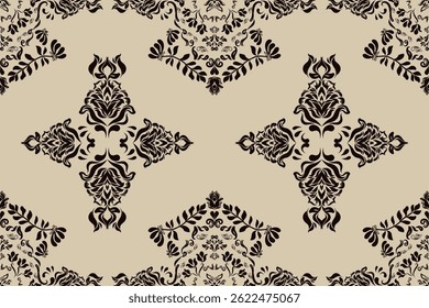 Motifs African boho paisley Floral Ikat pattern embroidery border. Ethnic ikat floral Ethnic Indian Pattern Ikat pattern Ethnic Pattern.Border indian floral Aztec embroidery border seamless patterns.