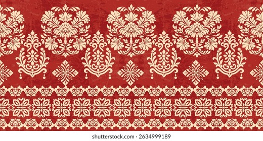 Motifs African boho paisley Floral Ikat pattern embroidery border. Ethnic ikat floral Ethnic Indian Pattern Ikat pattern Ethnic Pattern.Border indian floral Aztec embroidery border seamless patterns.
