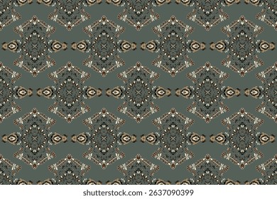 Motifs African boho paisley Floral Ikat pattern embroidery border. Ethnic ikat floral Ethnic Indian Pattern Ikat pattern Ethnic Pattern.Border indian floral Aztec embroidery border seamless patterns.