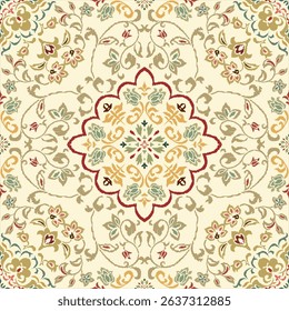 Motifs African boho paisley Floral Ikat pattern embroidery border. Ethnic ikat floral Ethnic Indian Pattern Ikat pattern Ethnic Pattern.Border indian floral Aztec embroidery border seamless patterns.