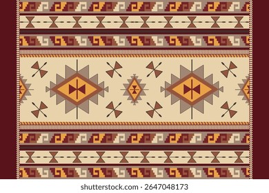 Motifs African boho paisley Floral Ikat pattern embroidery border. Ethnic ikat floral Ethnic Indian Pattern Ikat pattern Ethnic Pattern.Border indian floral Aztec embroidery border seamless patterns.