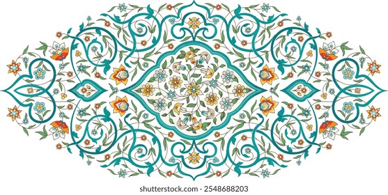 Motifs and alpona pattern in illustrator