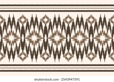 Motifs Ikat floral embroidery.ethnic oriental pattern traditional. Border with Aztec geometric shape background. tie dye shibori print with stripes and chevron. Ink textured Japanese. Bohemian fashion