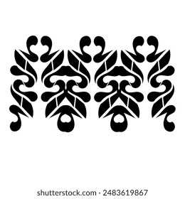 Motifs ornament design template pattern 