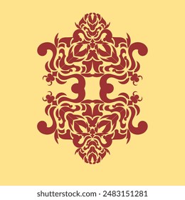 Motifs ornament pattern design with clasic style 