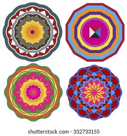 Motifs and Pattern inspired by the Hill Tribes.