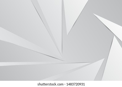 Motion Abstract white and gray gradient background.geometric modern design.vector Illustration.