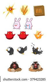 Motion Animal Vector illustration. 