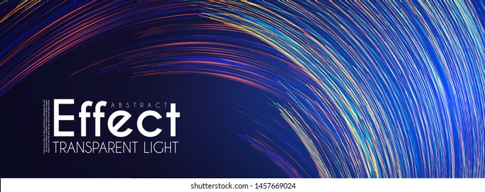 Motion Backgound. Magic color amd light effect design template. Shining depth space.