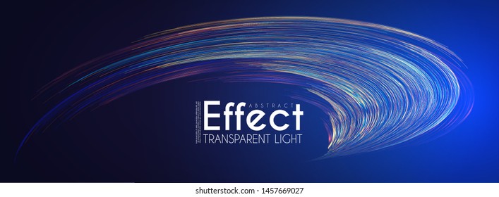 Motion Backgound. Magic color amd light effect design template. Shining depth space.