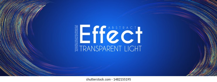 Motion Backgound. Magic color amd light effect design template. Shining depth space.