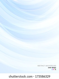 Motion blue abstract waves background design (CMYK). ideal for business or technology concept works.