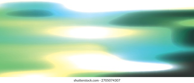Bewegung unscharfe Landschaft mit blauem Himmelhintergrund.