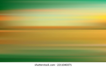 Motion blurs tropical sunset beach with a background of abstract ocean waves bokeh sunlight. summer vacation and business travel concept. Antique tone color filter style