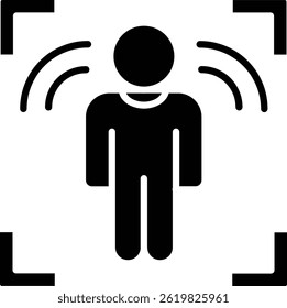 Motion Capture vector icon. Can be used for printing, mobile and web applications.