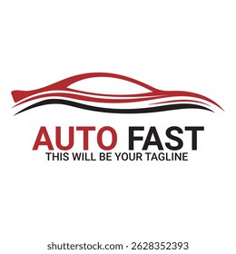 Motion Car Branding Identity Vector Logo