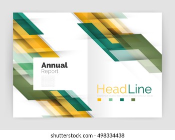 Motion concept. Business annual report cover templates. Brochure or flyer layout