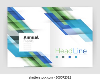 Motion concept. Business annual report cover templates. Brochure or flyer layout