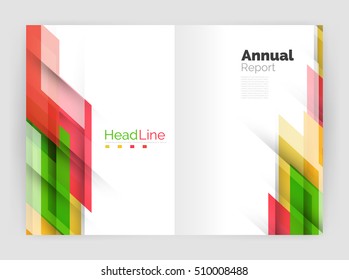 Motion concept. Business annual report cover templates. Brochure or flyer layout