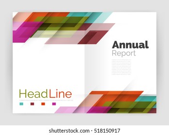 Motion concept. Business annual report cover templates. Brochure or flyer layout