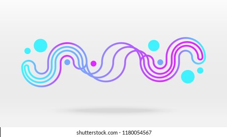 motion floating sound wave equalizer